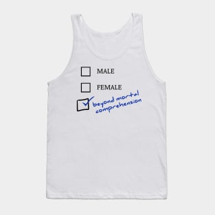 Male or Female? Old God Tank Top